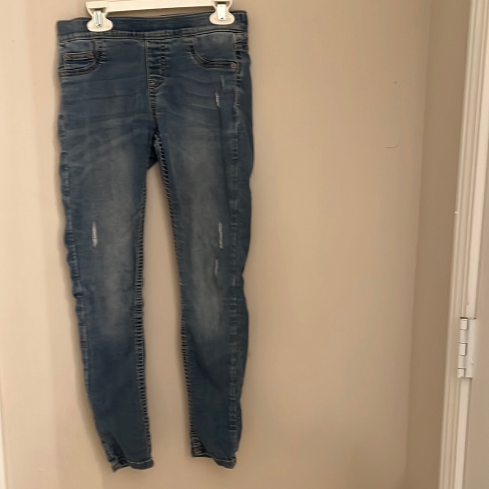 Girls denim leggings from Justice. Size 12